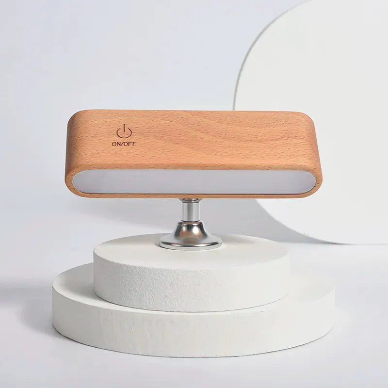 Memories Insite Rotating Magnetic Night Lamp - Memories InsiteWOODEN MAGNETIC LIGHT - BEIGE